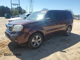 2013 Honda Pilot EX-L with VIN 5FNYF3H57DB018103, listed as a Copart auction lot 50293905 with 168,833 mi miles and Salvage Title. Bid and sale history available at carsss.com. Image 1.
