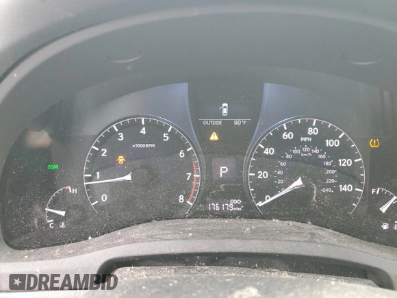 2013 Lexus RX 350 with VIN 2T2BK1BA0DC178190, listed as a Copart auction lot 62511695 with 176,179 mi miles and Salvage title. Bid and sale history available at DreamBid. Image 9.