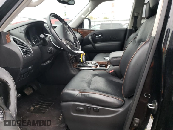 2019 Nissan Armada SV with VIN JN8AY2NC0K9586598, listed as a Copart auction lot 80236104 with 93,313 mi miles and Clean Title. Bid and sale history available at carsss.com. Image 7.