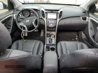 2017 Hyundai Elantra GT with VIN KMHD35LH5HU358721, listed as a Copart auction lot 71369104 with 93,123 mi miles and Salvage Title. Bid and sale history available at carsss.com. Image 8.