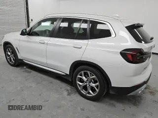 2024 BMW X3 xDrive30i with VIN 5UX53DP06R9V46500, listed as a Copart auction lot 53400455 with 31,285 mi miles and Clean Title. Bid and sale history available at DreamBid. Image 2.