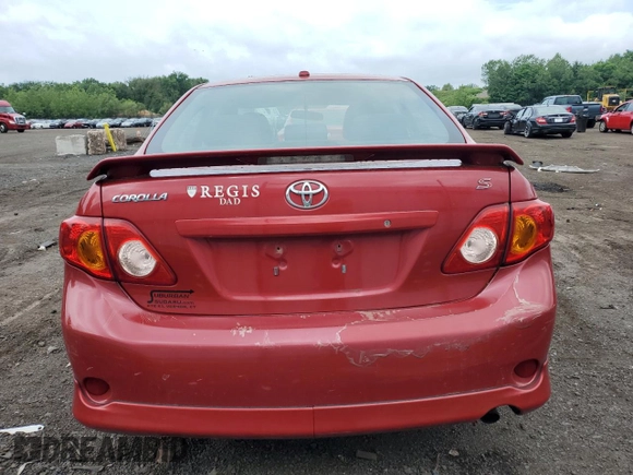 2010 Toyota Corolla with VIN 2T1BU4EE1AC391255, listed as a Copart auction lot 62536825 with 300,213 mi miles and Clean title. Bid and sale history available at DreamBid. Image 6.