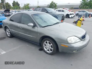 2001 Mercury Sable LS with VIN 1MEHM55S31G600405, listed as a IAAI auction lot 42175214 with 196,492 mi miles and . Bid and sale history available at carsss.com. Image 1.