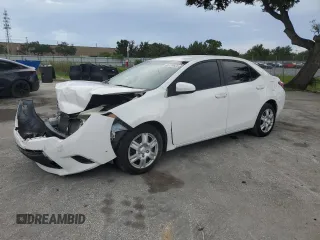 2014 Toyota Corolla L z VIN 2T1BURHE0EC199680, wystawiony jako Copart lot #65124625 z przebiegiem 112 054 mil mil oraz Szkoda całkowita • Salvage title. Historia ofert i sprzedaży dostępna na DreamBid. Obrazek 1.