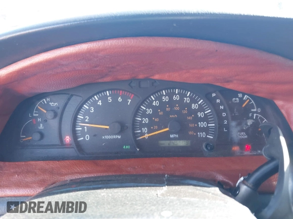 2004 Toyota Tundra SR5 with VIN 5TBDT44154S455442, listed as a IAAI auction lot 42081700 with 245,608 mi miles and . Bid and sale history available at DreamBid. Image 7.