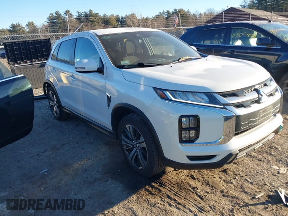 2020 Mitsubishi Outlander Sport ES 2.0 with VIN JA4AR3AU8LU029203, listed as a IAAI auction lot 41257400 with 95,121 mi miles. Bid and sale history available at carsss.com. Image 1.