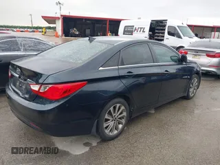 2013 Hyundai Sonata GLS with VIN 5NPEB4AC3DH504969, listed as a IAAI auction lot 42184048 with 153,702 mi miles and . Bid and sale history available at carsss.com. Image 4.