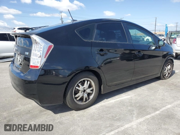2010 Toyota Prius II with VIN JTDKN3DU6A0044580, listed as a Copart auction lot 51823925 with 178,512 mi miles and Salvage Title. Bid and sale history available at carsss.com. Image 3.