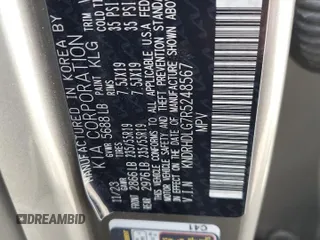 2024 Kia Sorento EX with VIN KNDRHDLG7R5248567, listed as a Copart auction lot 68286974 with 3,020 mi miles and Salvage title. Bid and sale history available at DreamBid. Image 13.