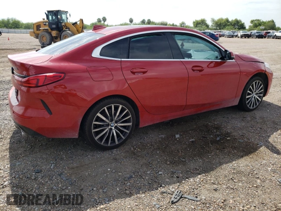 2021 BMW 2 Series 228i with VIN WBA53AK00M7H80482, listed as a Copart auction lot 59111063 with 24,211 mi miles. Bid and sale history available at carsss.com. Image 3.