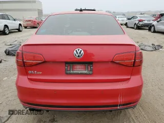 2016 Volkswagen Jetta Sedan 2.0T GLI SE with VIN 3VW5T7AJ1GM243348, listed as a Copart auction lot 86398744 with 126,372 mi miles and Salvage Title. Bid and sale history available at carsss.com. Image 6.