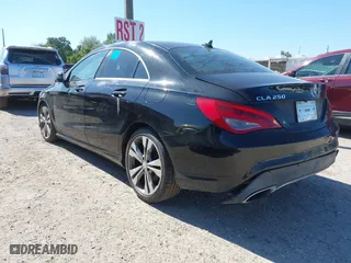 2018 Mercedes-Benz CLA with VIN WDDSJ4EB1JN535369, listed as a IAAI auction lot 42047128 with 122,388 mi miles. Bid and sale history available at carsss.com. Image 3.