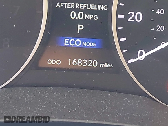 2013 Lexus ES 300h with VIN JTHBW1GG1D2017222, listed as a IAAI auction lot 42454502 with 168,320 mi miles and . Bid and sale history available at DreamBid. Image 15.