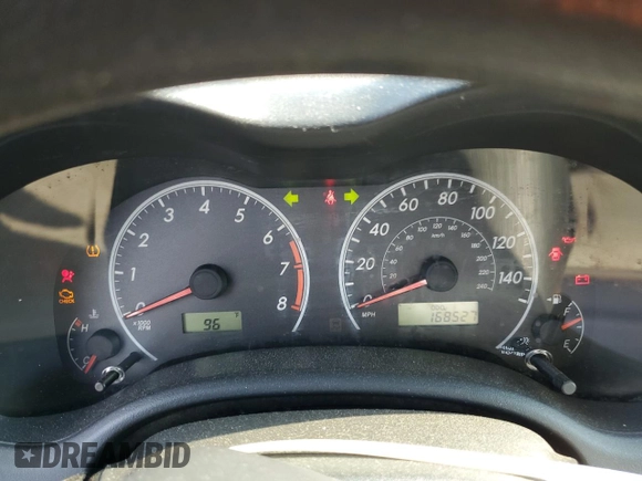 2012 Toyota Corolla L z VIN 2T1BU4EE2CC784314, wystawiony jako Copart lot #57239015 z przebiegiem 168 527 mil mil oraz Szkoda całkowita • Salvage title. Historia ofert i sprzedaży dostępna na DreamBid. Obrazek 9.