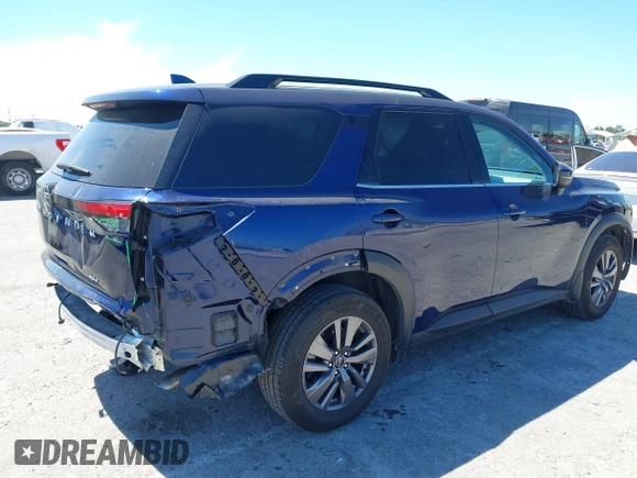 2022 Nissan Pathfinder SV with VIN 5N1DR3BAXNC239233, listed as a IAAI auction lot 41858513 with 32,632 mi miles and . Bid and sale history available at DreamBid. Image 18.