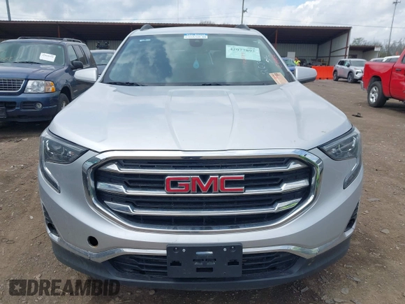 2020 GMC Terrain SLT with VIN 3GKALVEV5LL268423, listed as a IAAI auction lot 42077892 with 104,735 mi miles and . Bid and sale history available at DreamBid. Image 12.