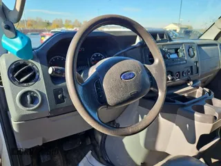 2011 Ford Econoline Cargo Commercial with VIN 1FTNE1EW3BDB33888, listed as a IAAI auction lot 42015491 with 159,924 mi miles. Bid and sale history available at carsss.com. Image 1.