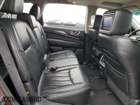 2013 Infiniti JX35 with VIN 5N1AL0MM7DC315533, listed as a Copart auction lot 56248185 with 136,981 mi miles and Salvage Title. Bid and sale history available at DreamBid. Image 11.