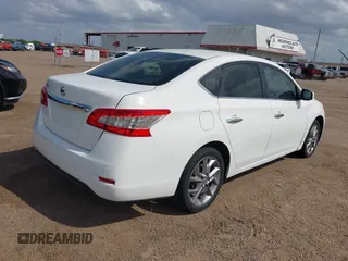2015 Nissan Sentra SR with VIN 3N1AB7AP1FY356591, listed as a IAAI auction lot 42041139 with 113,341 mi miles and . Bid and sale history available at DreamBid. Image 4.