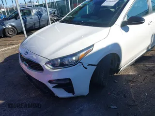 2020 Kia Forte GT-Line with VIN 3KPF34AD0LE152043, listed as a IAAI auction lot 41206092 with 41,502 mi miles. Bid and sale history available at carsss.com. Image 6.