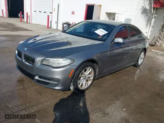2014 BMW 5 Series 528i with VIN WBA5A5C52ED506420, listed as a IAAI auction lot 41416696 with 151,576 mi miles. Bid and sale history available at carsss.com. Image 2.