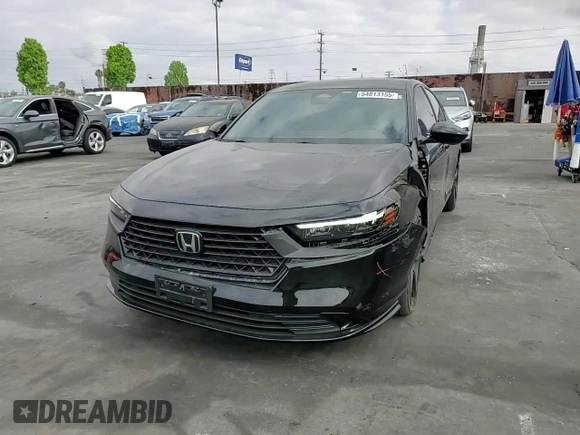 2024 Honda Accord Sport-L with VIN 1HGCY2F72RA077497, listed as a Copart auction lot 54013155 with 13,967 mi miles and Salvage title. Bid and sale history available at DreamBid. Image 13.