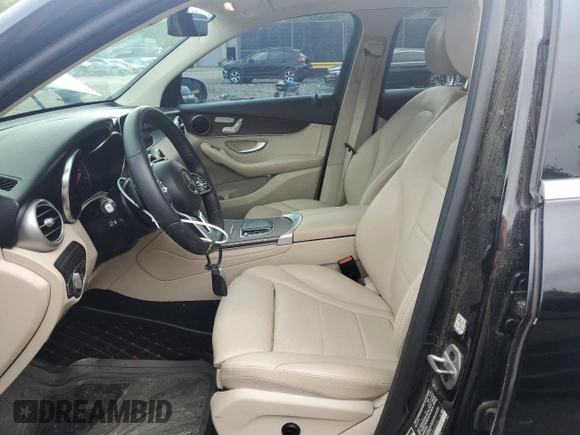 2022 Mercedes-Benz GLC 300 with VIN W1N0G8EB9NG024549, listed as a Copart auction lot 55960155 with 88,280 mi miles and Clean Title. Bid and sale history available at DreamBid. Image 7.