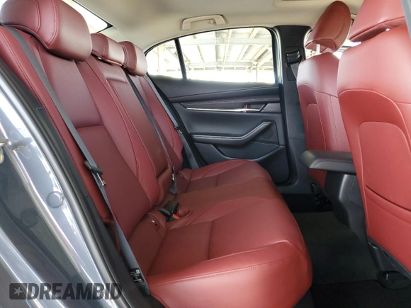 2025 Mazda 3 S Carbon Edition with VIN JM1BPBCM5S1775311, listed as a Copart auction lot 52108395 with 2,390 mi miles and Non Repairable. Bid and sale history available at DreamBid. Image 10.