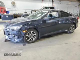 2018 Honda Civic EX с VIN 19XFC2F77JE040070, выставлен на аукционе Copart как лот 56895195 с пробегом 39 746 миль миль и Списание • Salvage title. История ставок и продаж доступна на DreamBid. Изображение 1.