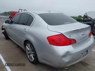 2007 Infiniti G35 Sedan Journey with VIN JNKBV61E57M714666, listed as a IAAI auction lot 42123257 with 109,241 mi miles. Bid and sale history available at carsss.com. Image 3.