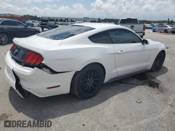 2015 Ford Mustang V6 with VIN 1FA6P8AM0F5350767, listed as a Copart auction lot 59239465 with 109,097 mi miles and Salvage title. Bid and sale history available at DreamBid. Image 3.