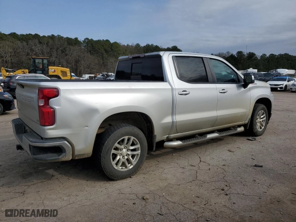 2019 Chevrolet Silverado 1500 LT with VIN 3GCUYDED7KG188513, listed as a Copart auction lot 45650185 with 148,459 mi miles and Salvage Title. Bid and sale history available at carsss.com. Image 3.