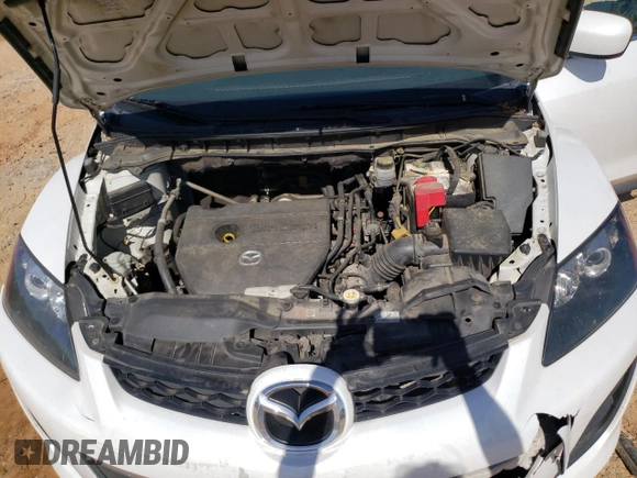 2011 Mazda CX-7 i SV with VIN JM3ER2A52B0399926, listed as a Copart auction lot 53083115 with 237,589 mi miles and Salvage Title. Bid and sale history available at carsss.com. Image 12.