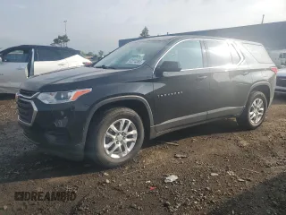 2018 Chevrolet Traverse LS with VIN 1GNERFKW3JJ127327, listed as a Copart auction lot 62214365 with 47,723 mi miles and Clean title. Bid and sale history available at DreamBid. Image 1.