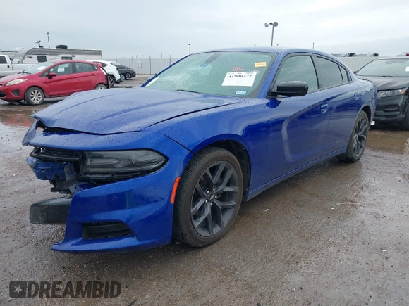 2019 Dodge Charger SXT with VIN 2C3CDXBGXKH748729, listed as a IAAI auction lot 41906272 with 76,816 mi miles. Bid and sale history available at carsss.com. Image 17.