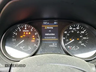 2020 Nissan Rogue S with VIN JN1BJ1CV5LW268887, listed as a Copart auction lot 50595775 with 125,644 mi miles and Salvage title. Bid and sale history available at DreamBid. Image 9.