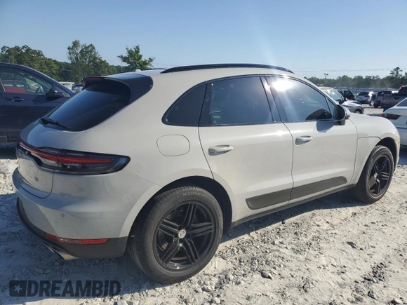 2021 Porsche Macan S with VIN WP1AB2A56MLB35412, listed as a Copart auction lot 57626125 with 63,105 mi miles and Salvage title. Bid and sale history available at DreamBid. Image 3.