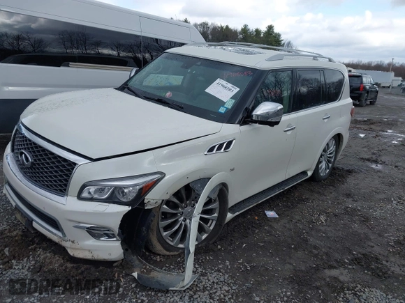 2017 Infiniti QX80 with VIN JN8AZ2NCXH9430364, listed as a IAAI auction lot 41968583 with 159,169 mi miles and . Bid and sale history available at DreamBid. Image 17.