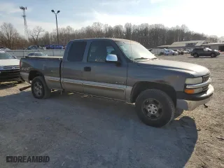 2001 Chevrolet Silverado 1500 LS with VIN 1GCEK19V41E101096, listed as a Copart auction lot 47803415 with 368,606 mi miles and Clean Title. Bid and sale history available at carsss.com. Image 4.