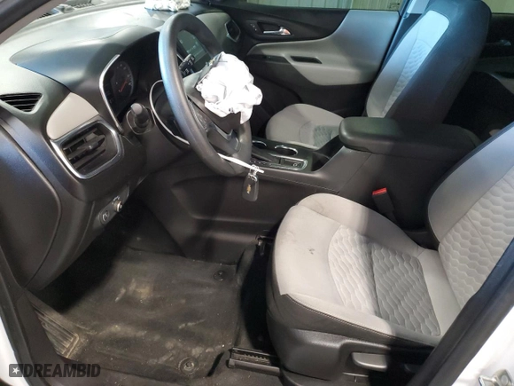 2018 Chevrolet Equinox LS with VIN 3GNAXHEV4JS575772, listed as a Copart auction lot 47914575 with 150,433 mi miles and Salvage Title. Bid and sale history available at carsss.com. Image 7.