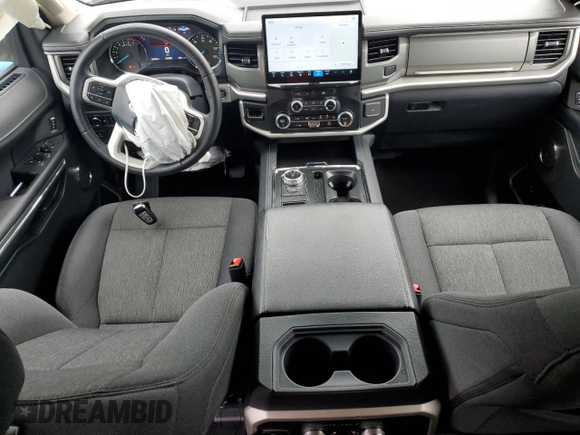 2024 Ford Expedition XLT with VIN 1FMJU1H80REA59831, listed as a Copart auction lot 63849455 with 26,936 mi miles and Salvage title. Bid and sale history available at DreamBid. Image 8.