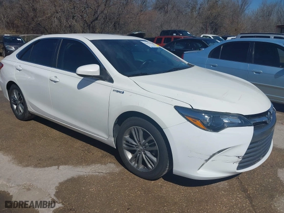 2015 Toyota Camry Hybrid LE with VIN 4T1BD1FK9FU150343, listed as a IAAI auction lot 41663284 with 162,702 mi miles. Bid and sale history available at carsss.com. Image 1.