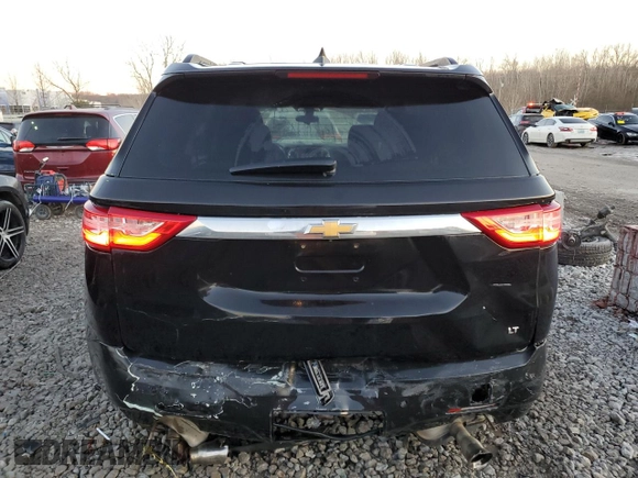 2019 Chevrolet Traverse LT Cloth z VIN 1GNERGKW0KJ142407, wystawiony jako Copart lot #42038515 z przebiegiem 130 871 mil mil oraz Nie do naprawy • Non repairable. Historia ofert i sprzedaży dostępna na DreamBid. Obrazek 6.