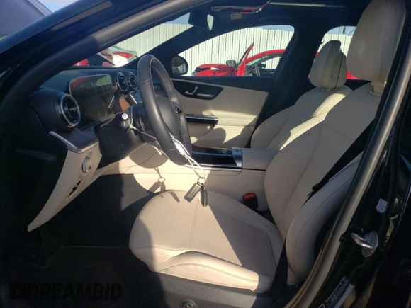 2022 Mercedes-Benz C 300 with VIN W1KAF4HB0NR052527, listed as a Copart auction lot 81367014 with 29,080 mi miles and Salvage Title. Bid and sale history available at DreamBid. Image 7.