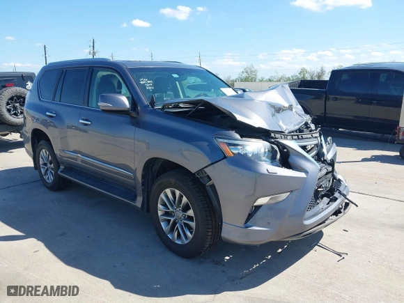 2017 Lexus GX with VIN JTJJM7FX2H5161029, listed as a IAAI auction lot 41864434 with 145,562 mi miles. Bid and sale history available at carsss.com. Image 1.