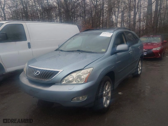 2008 Lexus RX 350 with VIN 2T2GK31U98C055507, listed as a IAAI auction lot 41865941 with 155,126 mi miles. Bid and sale history available at carsss.com. Image 2.
