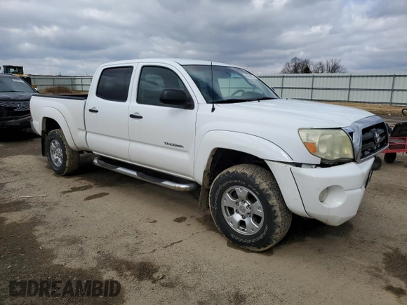 2005 Toyota Tacoma PreRunner with VIN 5TEKU72N55Z128885, listed as a Copart auction lot 46358275 with 156,104 mi miles and Non Repairable. Bid and sale history available at carsss.com. Image 4.