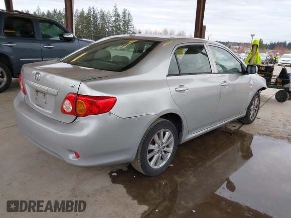 2009 Toyota Corolla with VIN JTDBL40E299069381, listed as a IAAI auction lot 41838258 with 197,992 mi miles. Bid and sale history available at carsss.com. Image 4.