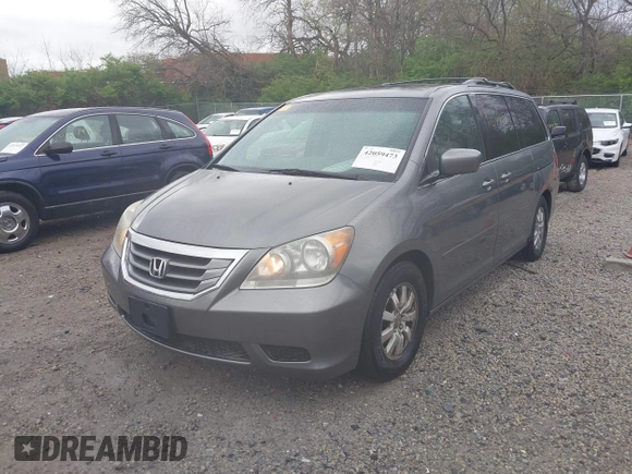 2009 Honda Odyssey EX-L with VIN 5FNRL38649B028066, listed as a IAAI auction lot 42059473 with 193,122 mi miles. Bid and sale history available at carsss.com. Image 21.