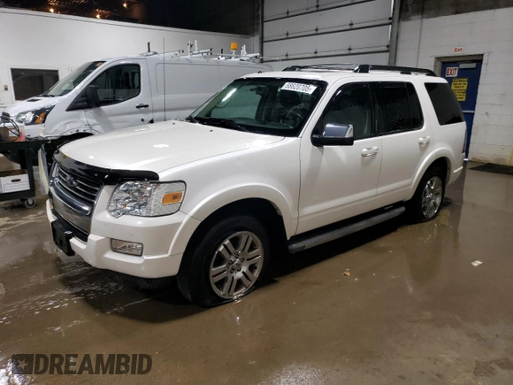 2010 Ford Explorer Limited z VIN 1FMEU7F80AUA98632, wystawiony jako Copart lot #58620705 z przebiegiem 180 675 mil mil oraz Czysty tytuł • Clean title. Historia ofert i sprzedaży dostępna na DreamBid. Obrazek 1.